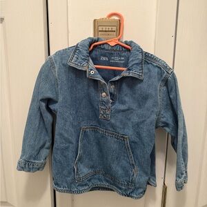 Zara Kids Blue Denim Jacket